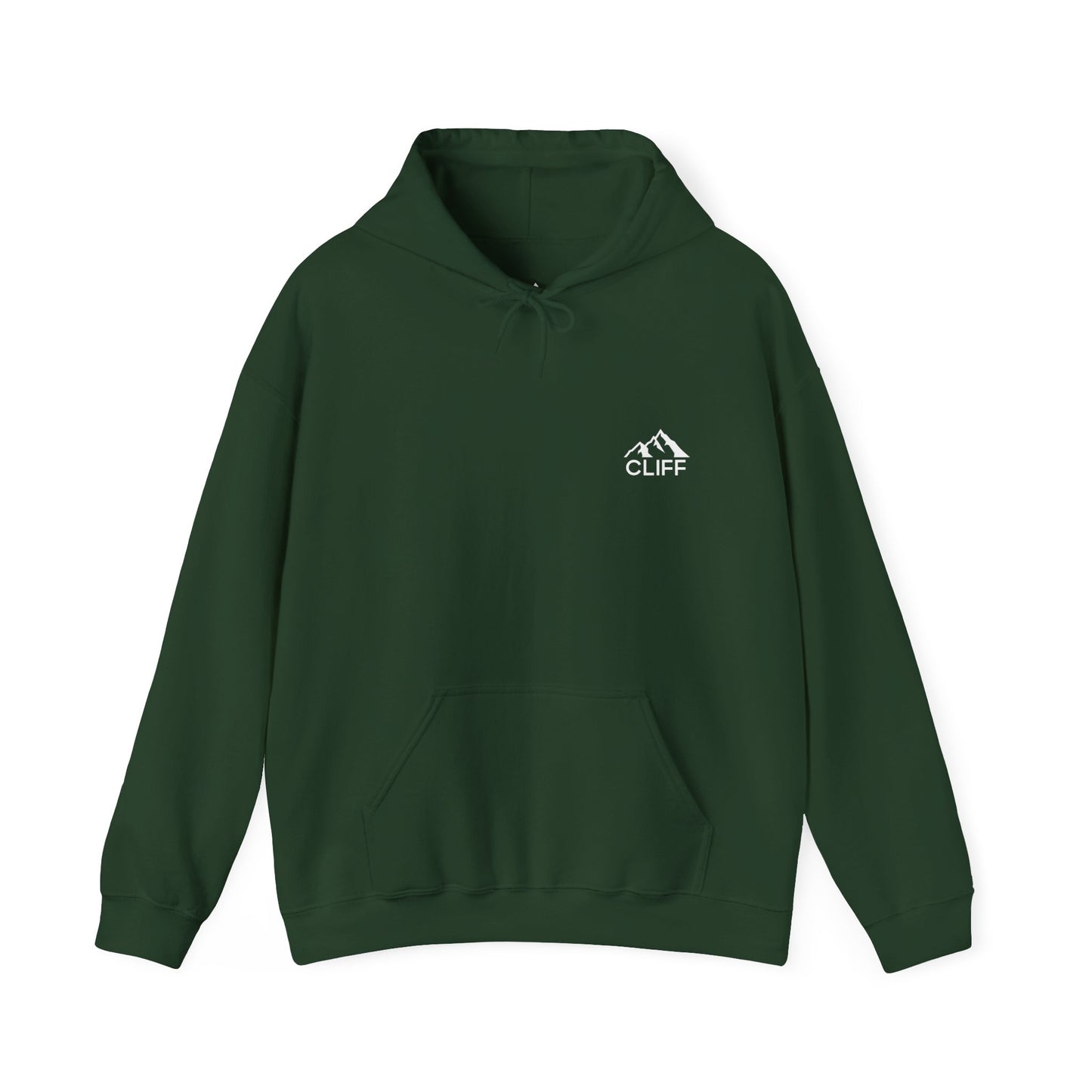 Cozy Cliff Unisex Hooded Sweatshirt - Perfect for Outdoor Adventures