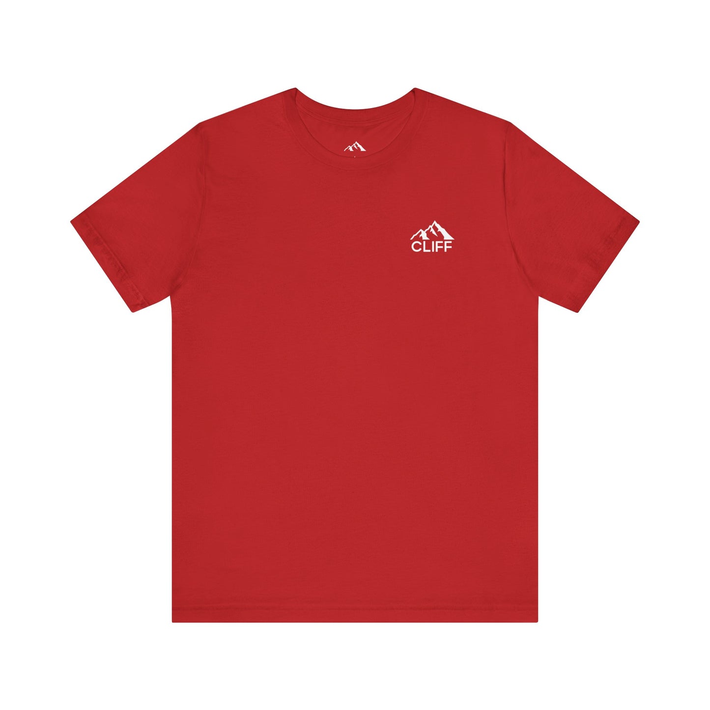 Adventure Awaits Unisex Short Sleeve Tee - Cliff Design