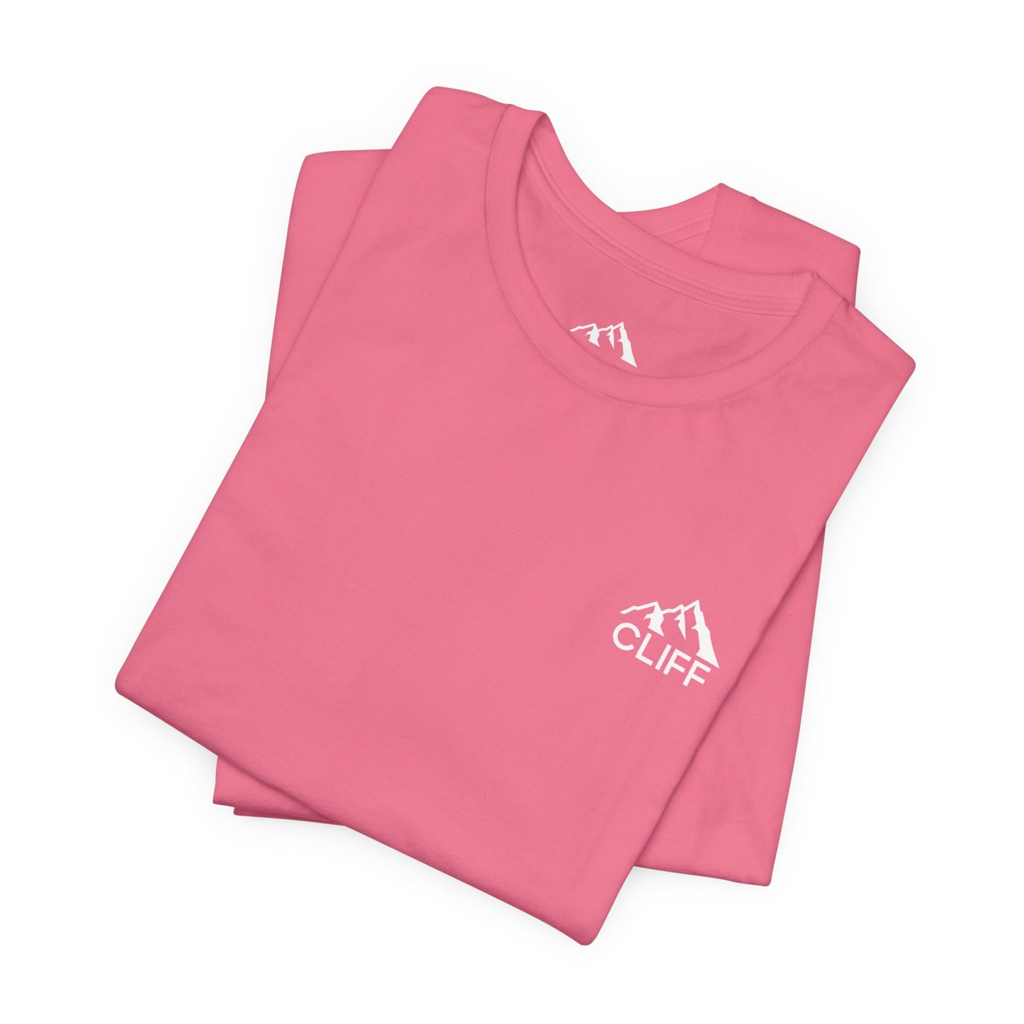 Adventure Awaits Unisex Short Sleeve Tee - Cliff Design
