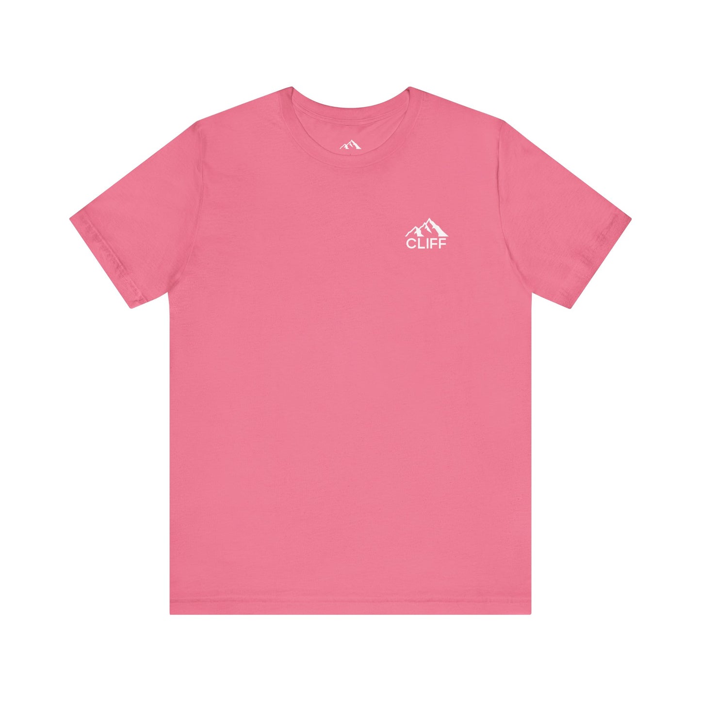 Adventure Awaits Unisex Short Sleeve Tee - Cliff Design