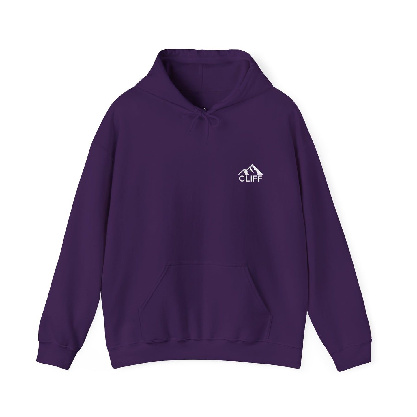 Cozy Cliff Unisex Hooded Sweatshirt - Perfect for Outdoor Adventures