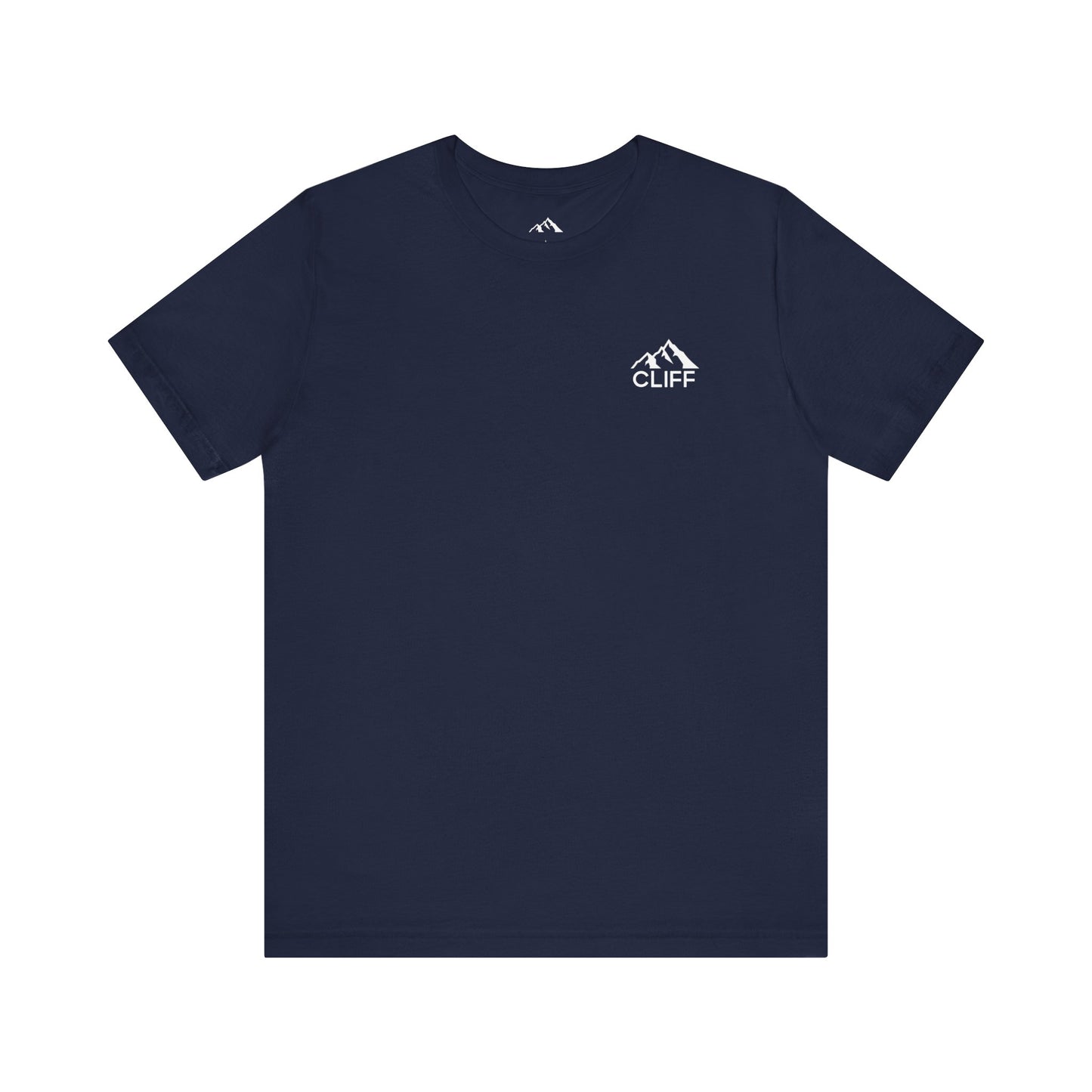 Adventure Awaits Unisex Short Sleeve Tee - Cliff Design