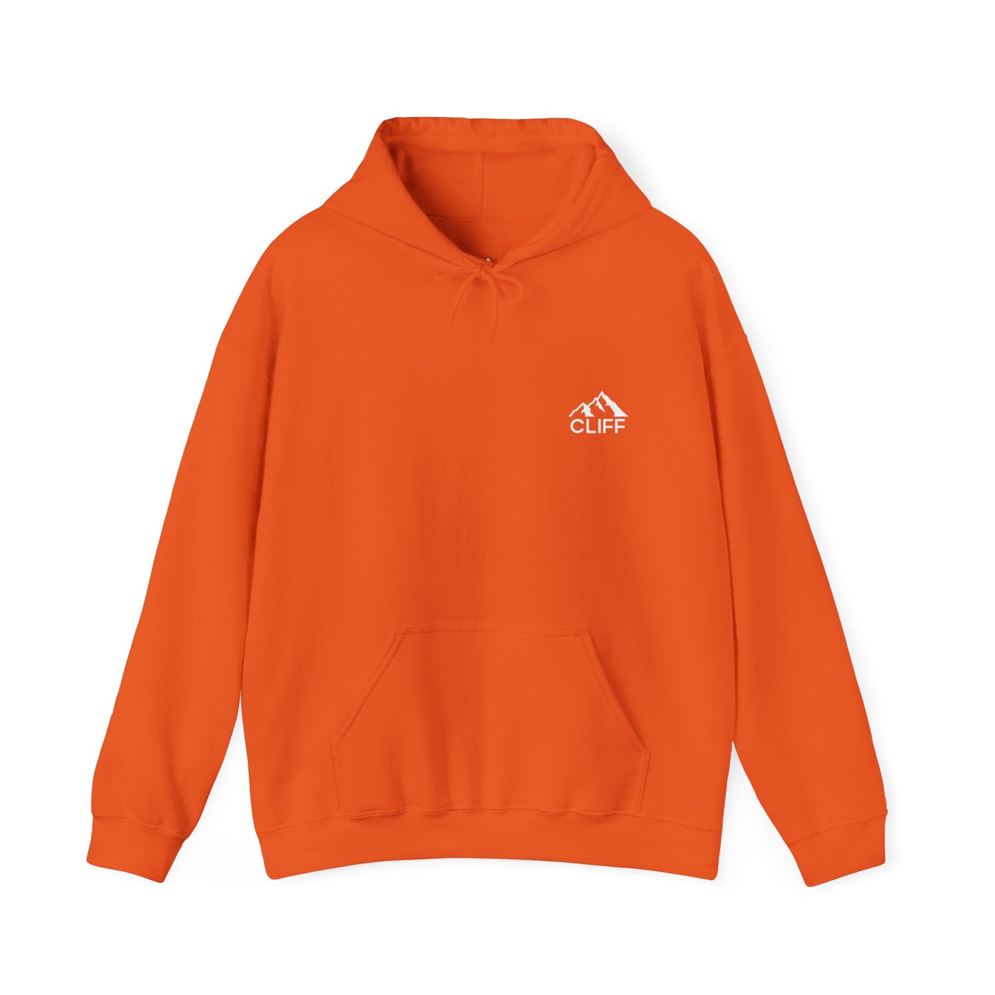 Cozy Cliff Unisex Hooded Sweatshirt - Perfect for Outdoor Adventures