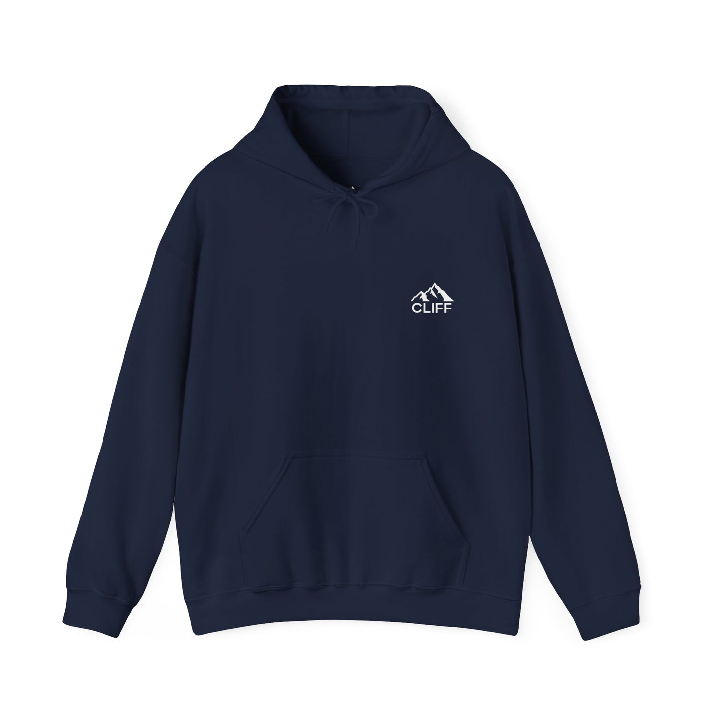 Cozy Cliff Unisex Hooded Sweatshirt - Perfect for Outdoor Adventures