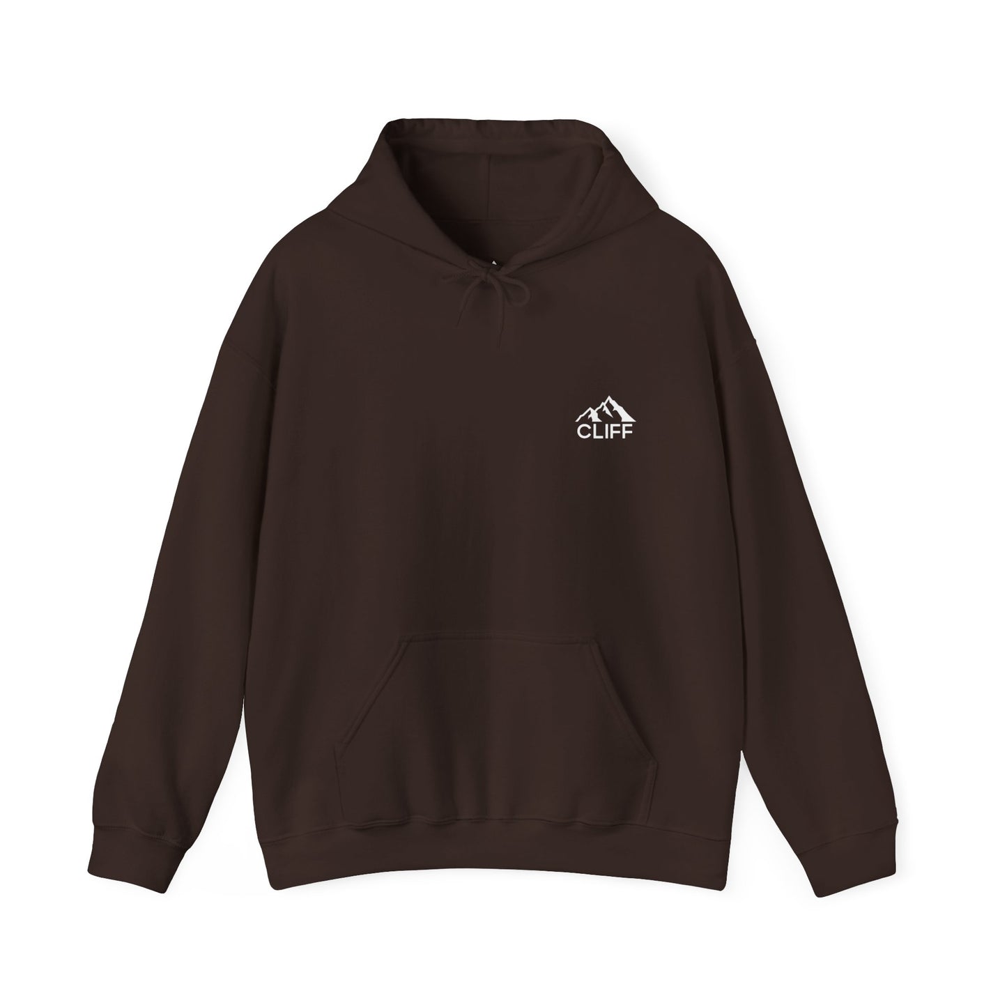 Cozy Cliff Unisex Hooded Sweatshirt - Perfect for Outdoor Adventures