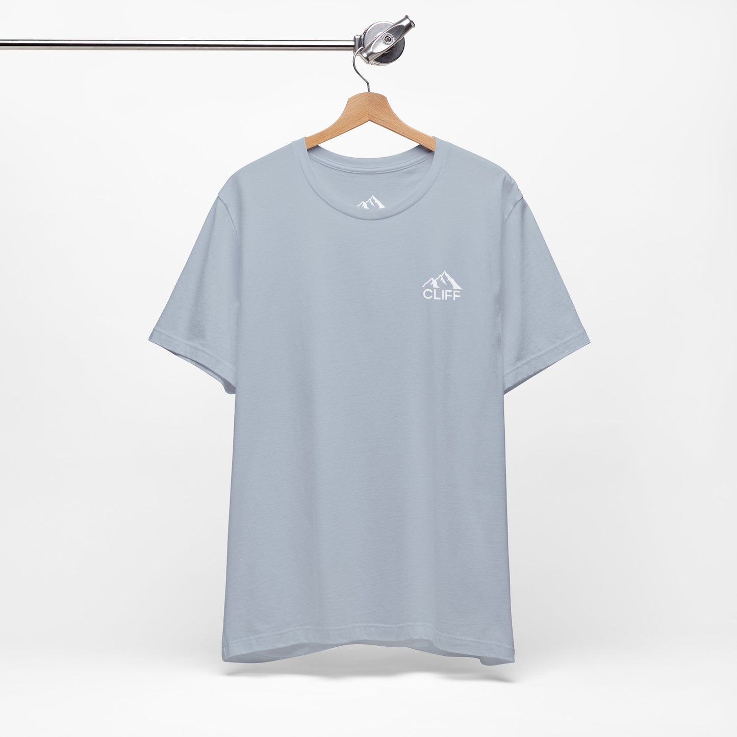 Adventure Awaits Unisex Short Sleeve Tee - Cliff Design