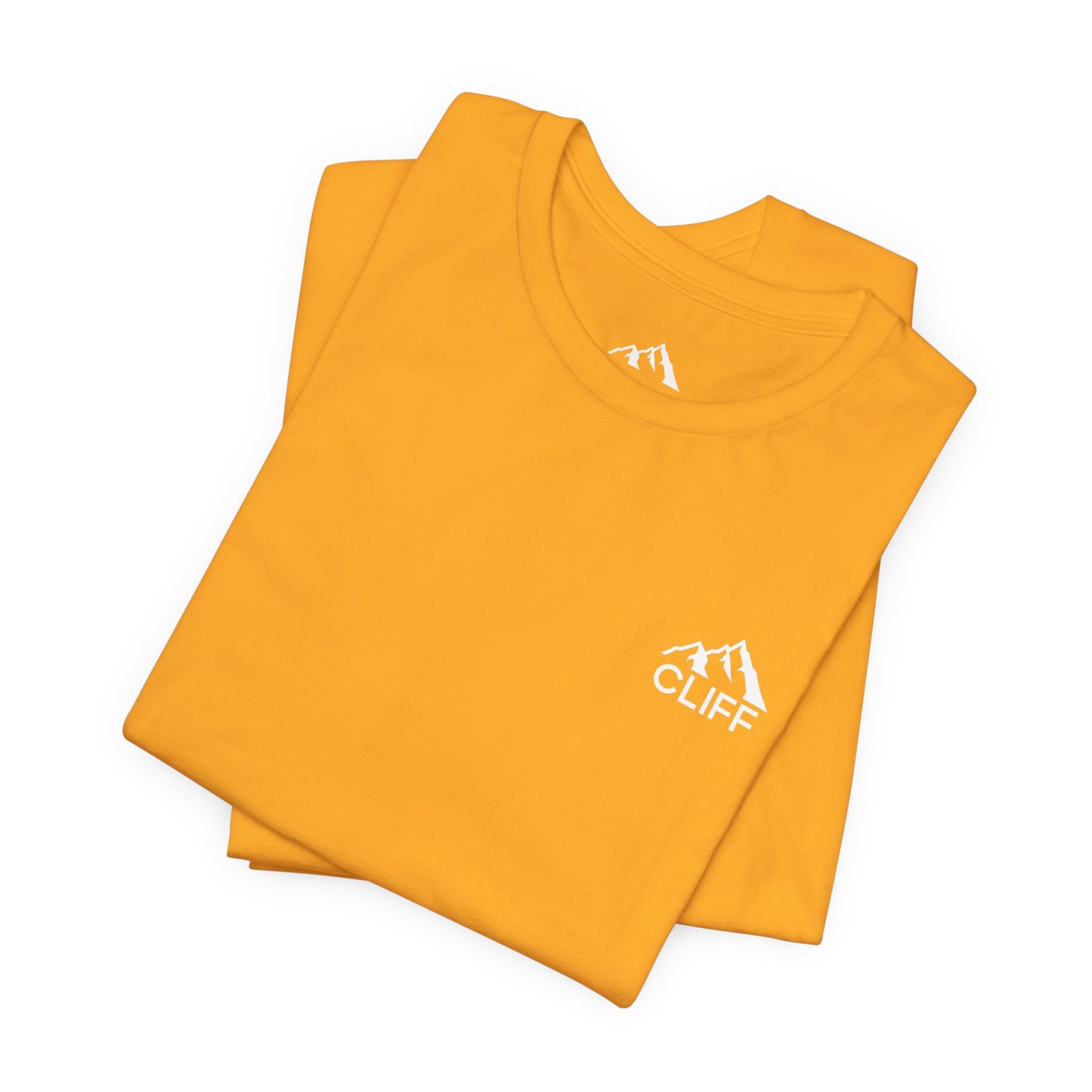 Adventure Awaits Unisex Short Sleeve Tee - Cliff Design