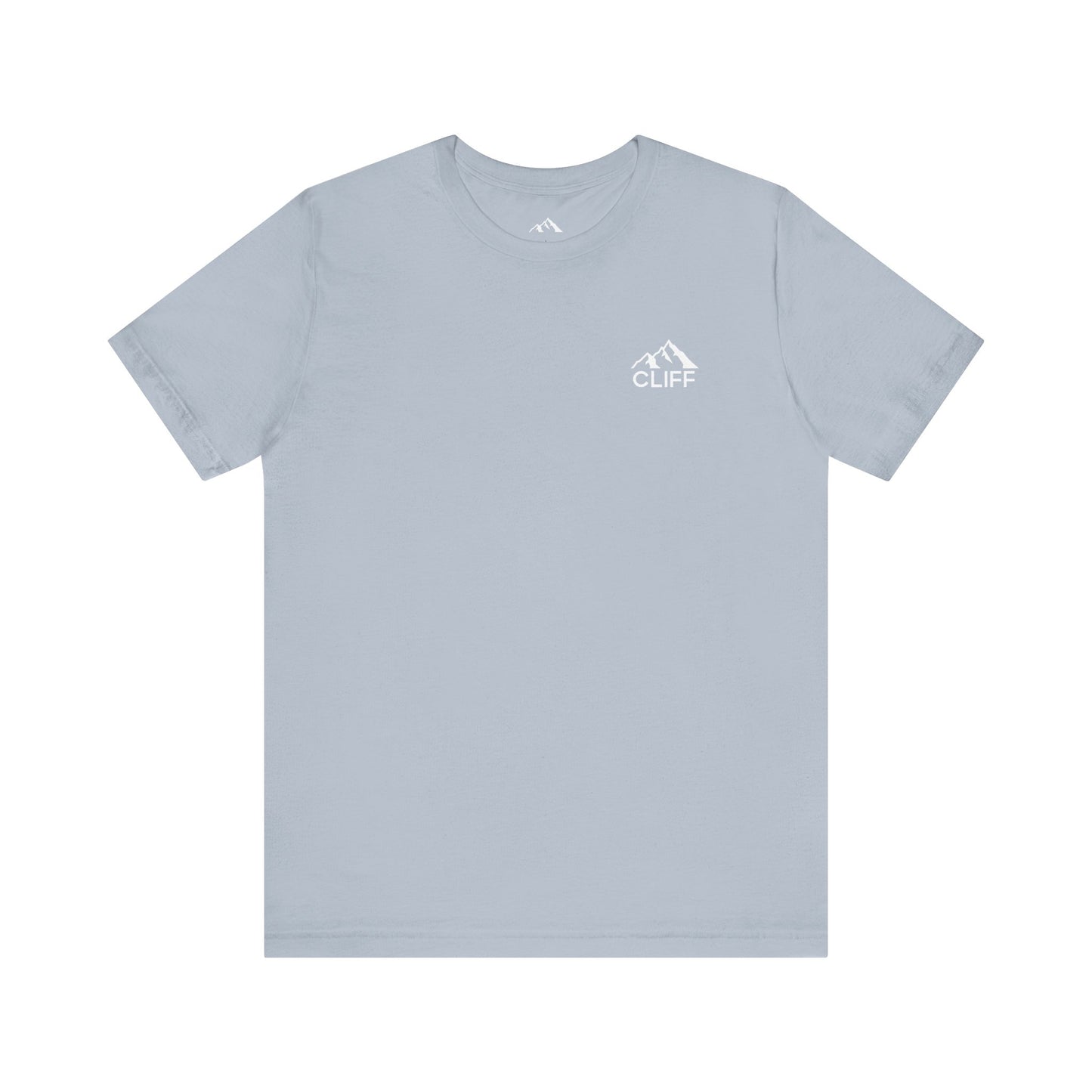 Adventure Awaits Unisex Short Sleeve Tee - Cliff Design