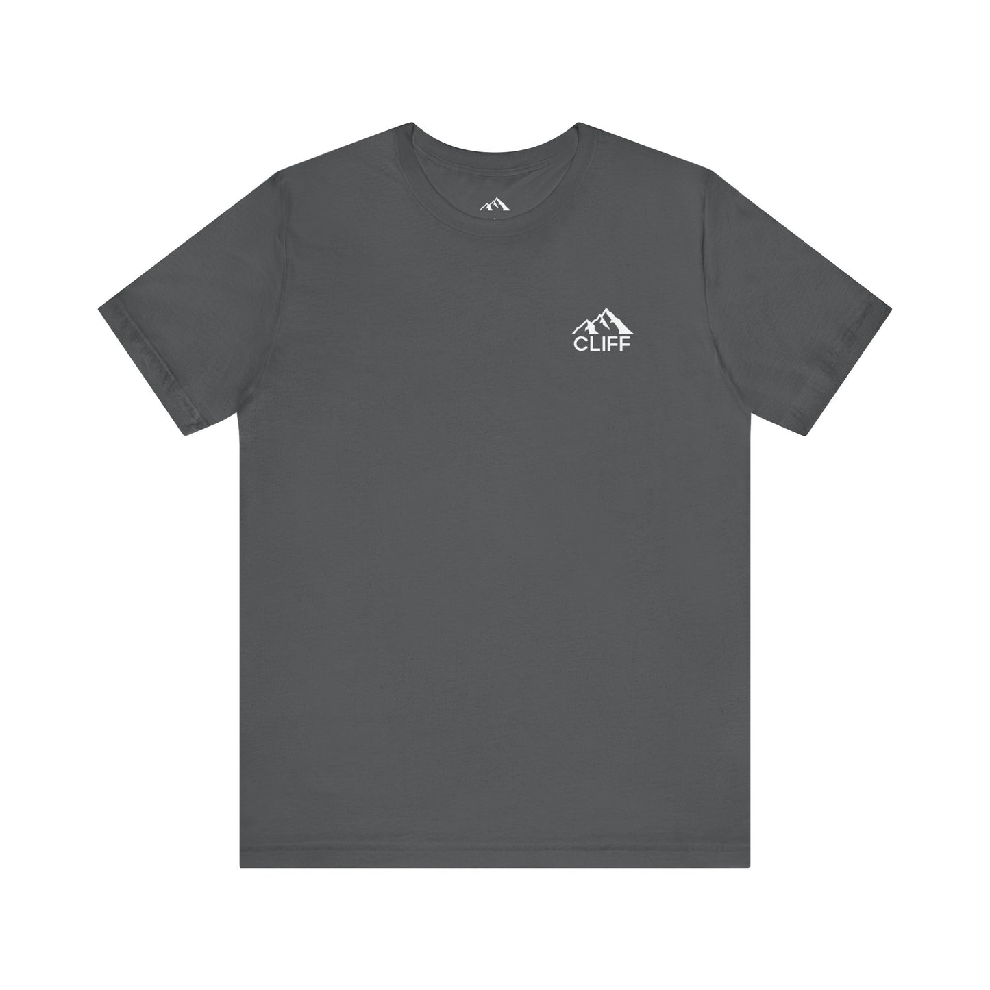 Adventure Awaits Unisex Short Sleeve Tee - Cliff Design