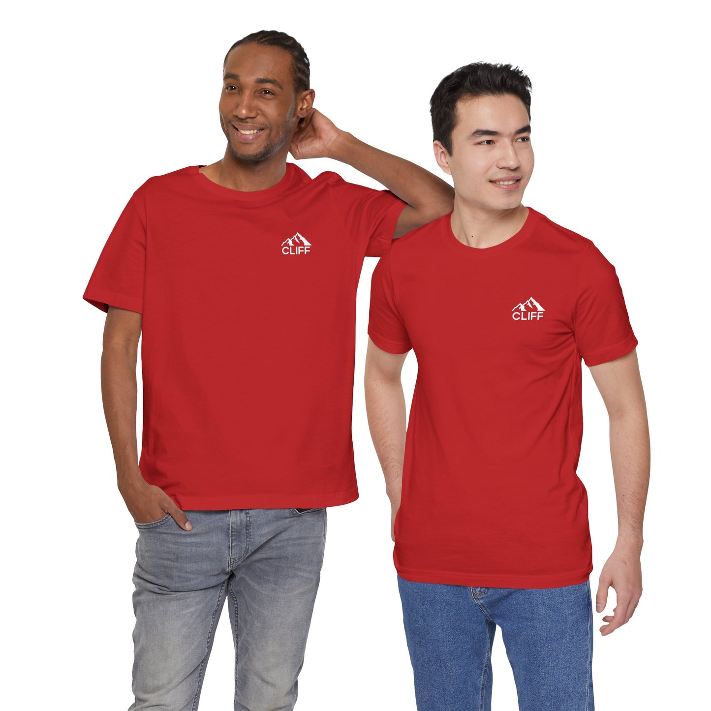 Adventure Awaits Unisex Short Sleeve Tee - Cliff Design