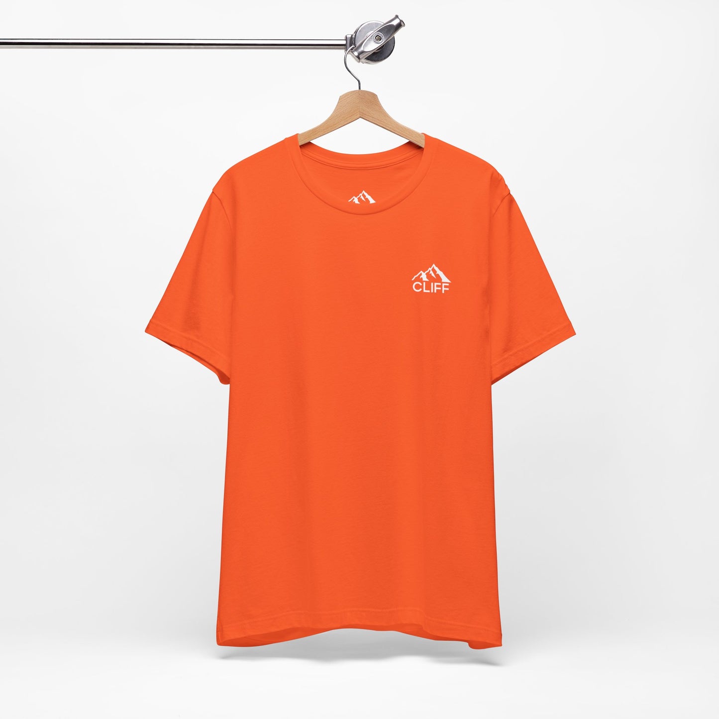 Adventure Awaits Unisex Short Sleeve Tee - Cliff Design