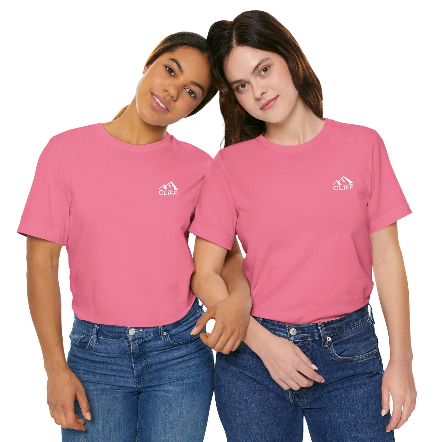Adventure Awaits Unisex Short Sleeve Tee - Cliff Design