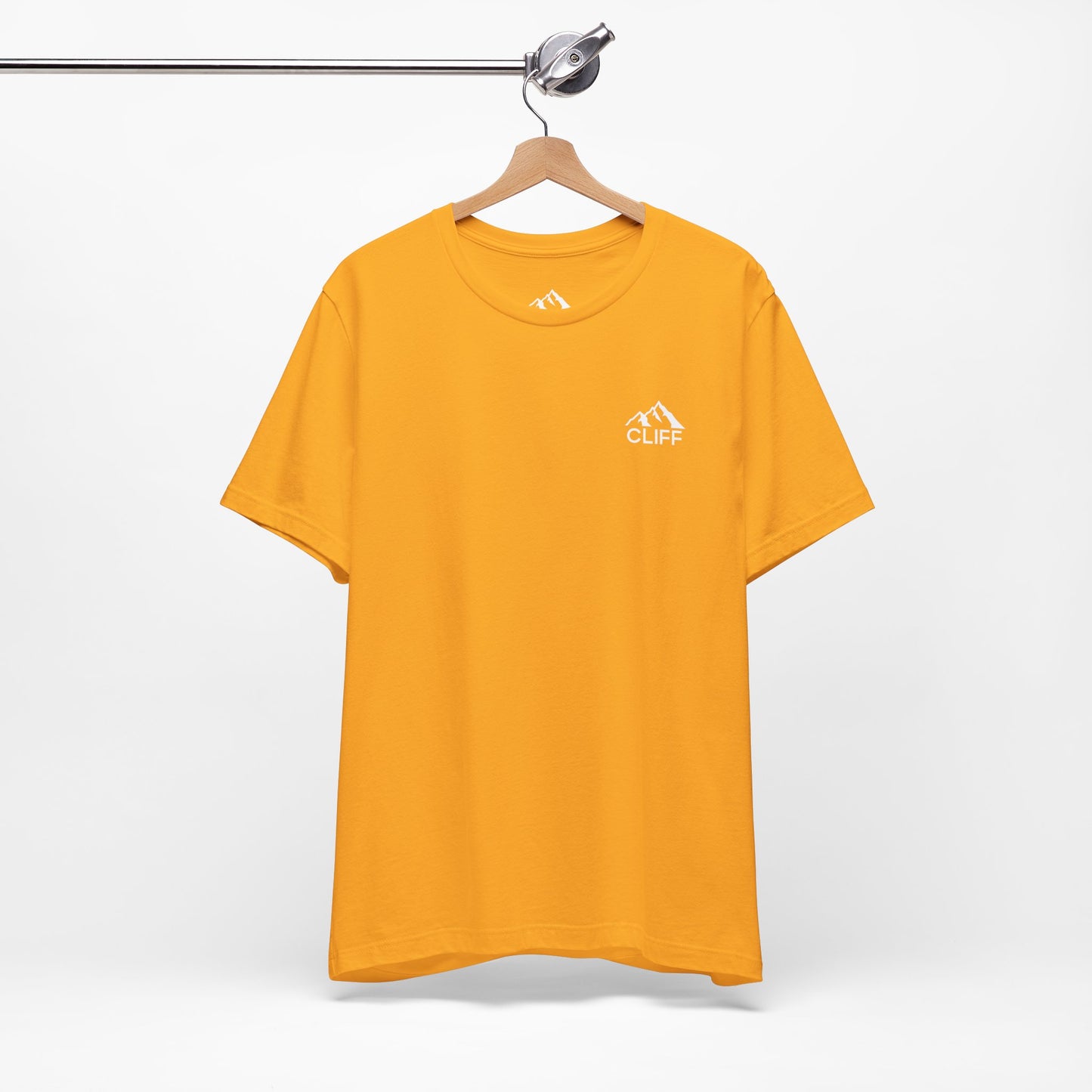 Adventure Awaits Unisex Short Sleeve Tee - Cliff Design