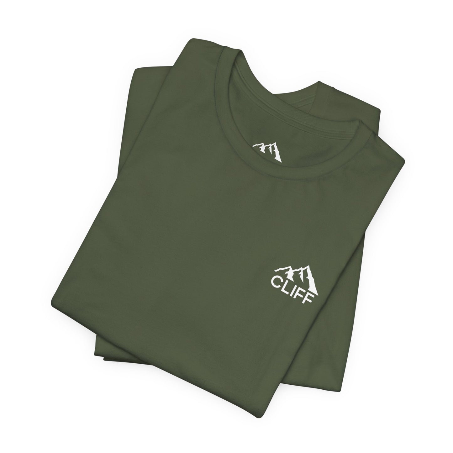 Adventure Awaits Unisex Short Sleeve Tee - Cliff Design