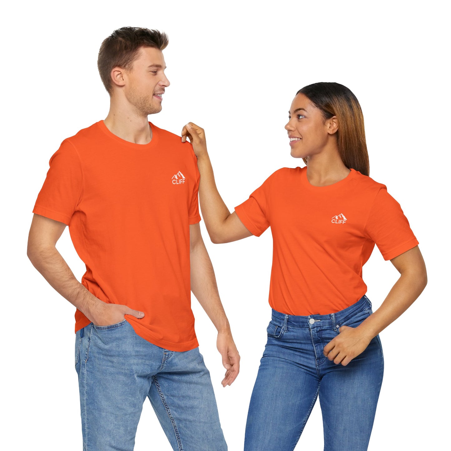 Adventure Awaits Unisex Short Sleeve Tee - Cliff Design