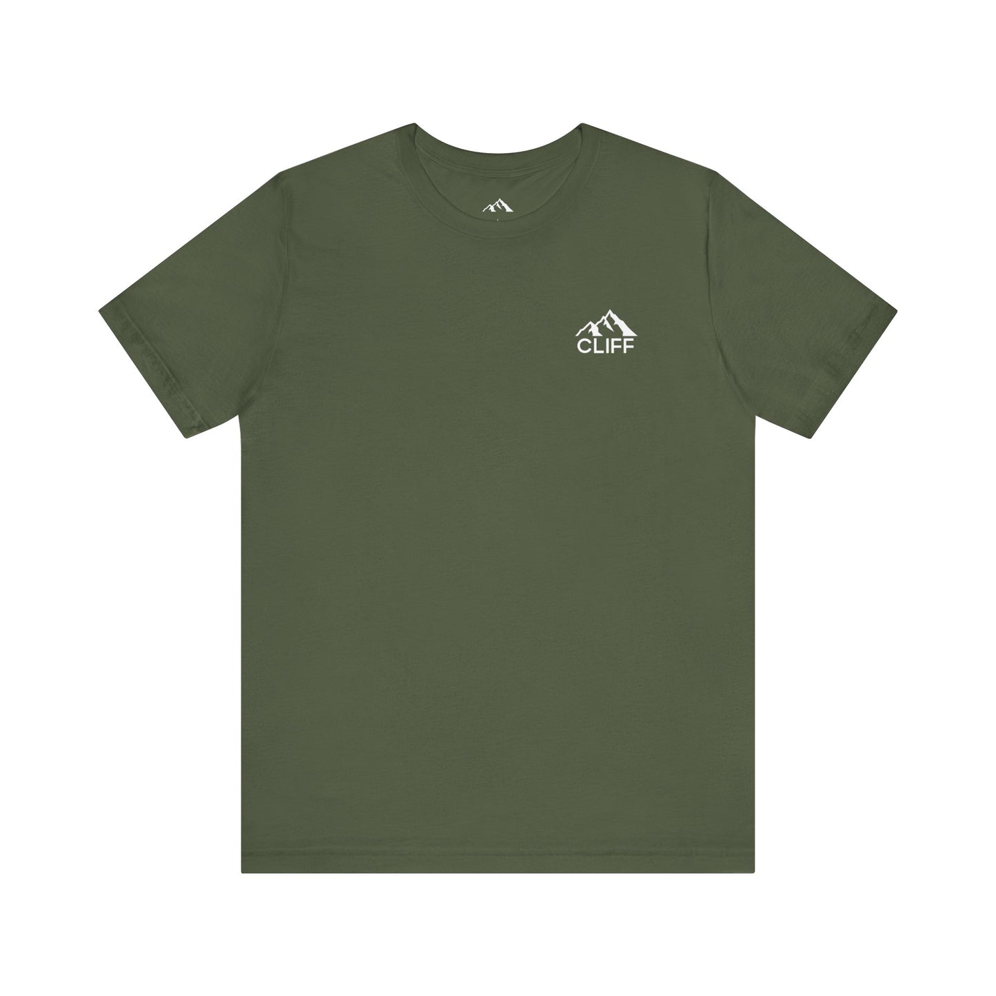 Adventure Awaits Unisex Short Sleeve Tee - Cliff Design
