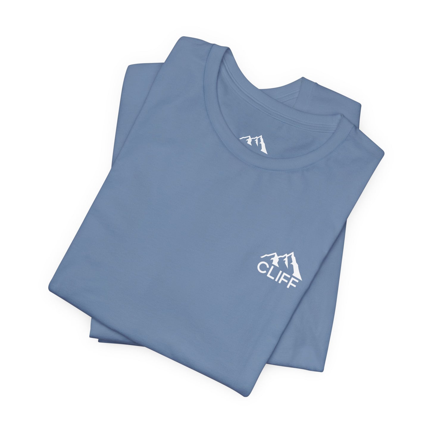 Adventure Awaits Unisex Short Sleeve Tee - Cliff Design